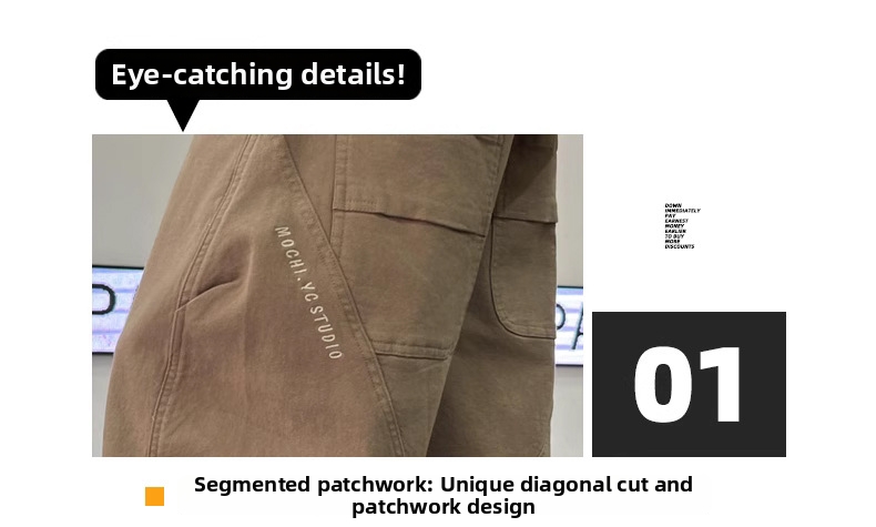Jungen Cargohose Weites Bein Gerade Schnitt Für Kleinkinder_voghion.com