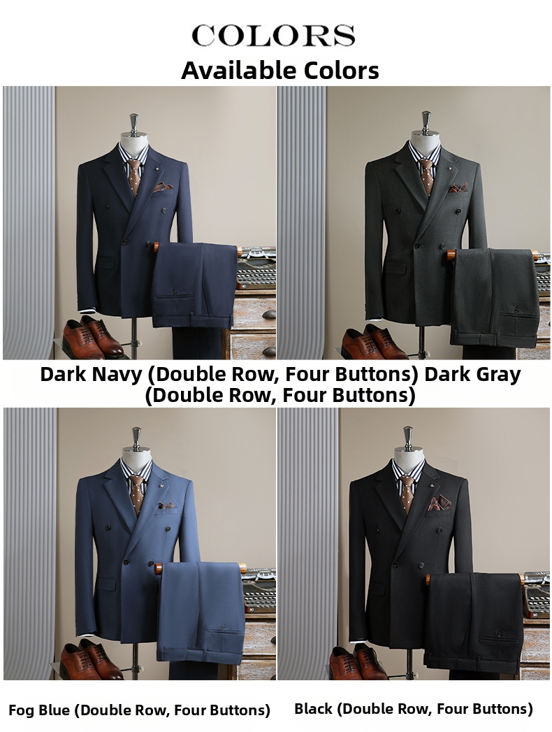Herr slim fit kostym för business formella bröllop och vardag_voghion.com