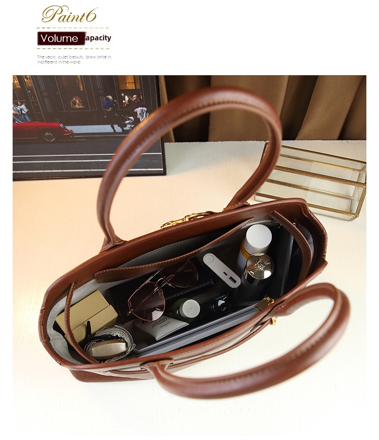 Borsa a tracolla donna in vera pelle stile retro borsa a mano_voghion.com