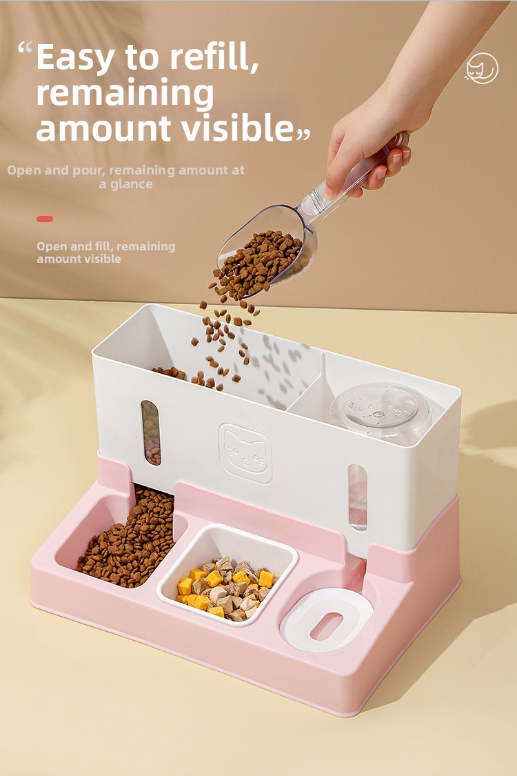 Automatischer Futter- Und Wasserspender Für Katzen Und Hunde_voghion.com
