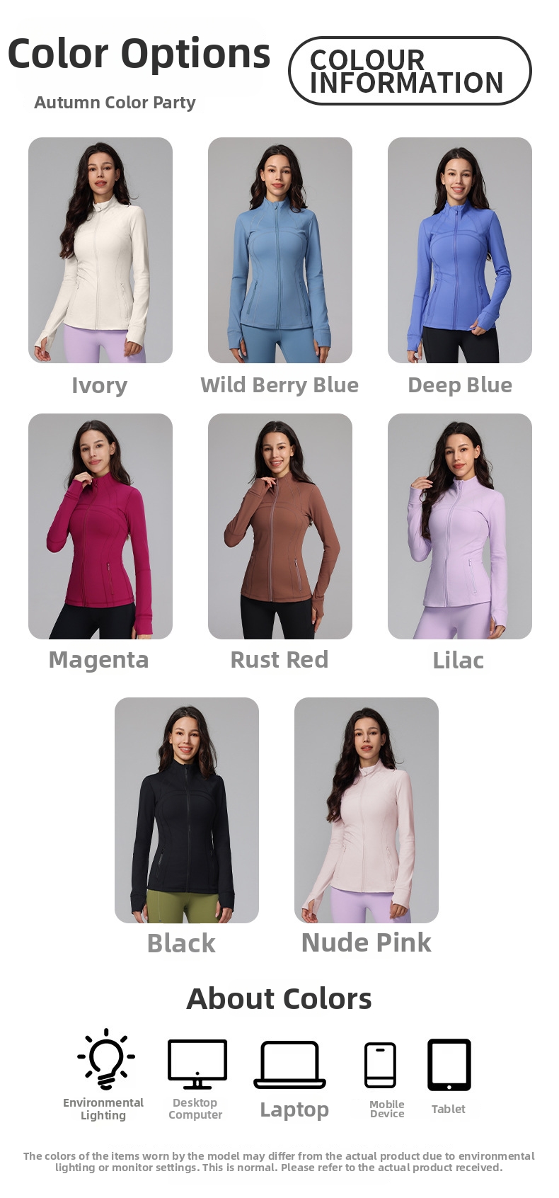 Women's Clothing Fitted Yoga Jacket For Women Long Sleeved Top Spring Autumn Running Sports Pilates Training Fitness_ecoleips.com