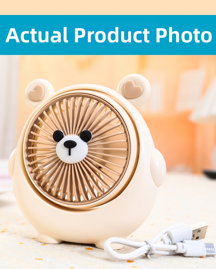 Desktop Usb Fan Rechargeable Portable Cooling Fan For Children_voghion.com