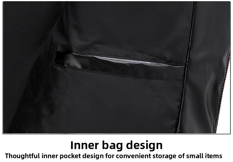 Winter New Men's Fashion Trend Stand-up Collar Jacket Versatile Casual Solid Color Jacket_viptrois.com