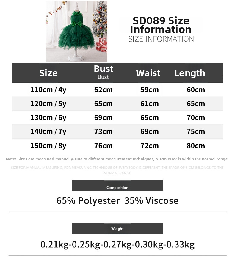 Mother & Kids Halloween Sleeveless Children's Princess Dress Girls Formal Dress For Christmas Party Kids Clothing Age 3-7_voghion.com