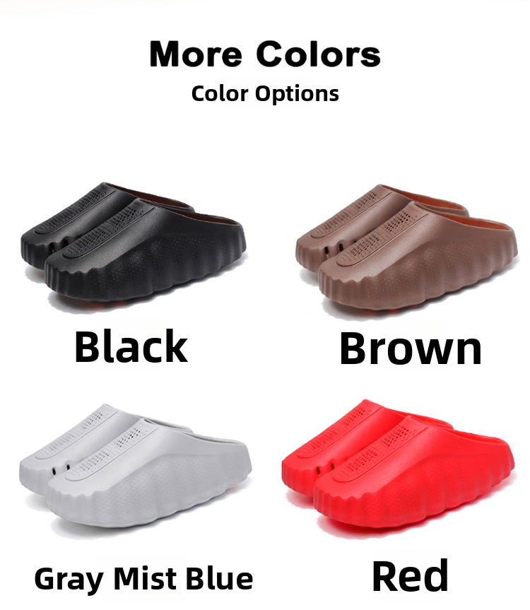 Unisex Clogs And Slippers With Thick Sole For Comfort And Support_voghion.com