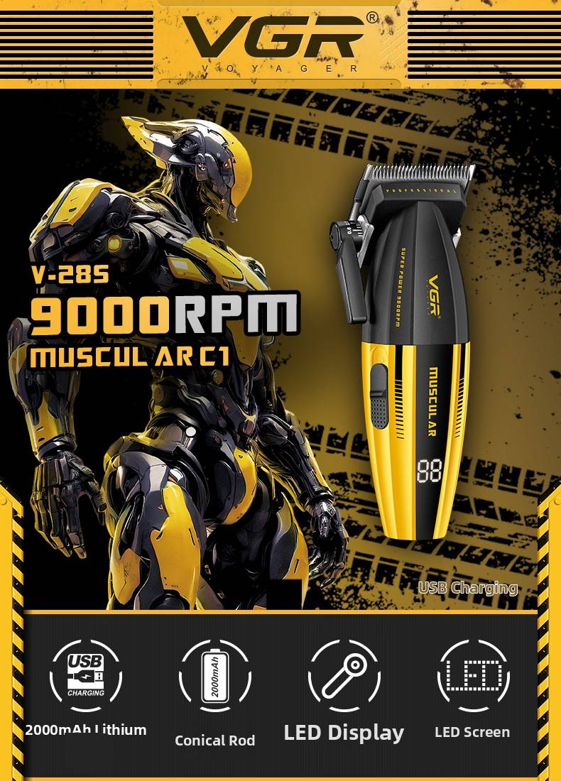 Cortapelo profesional con pantalla digital y alta velocidad_voghion.com