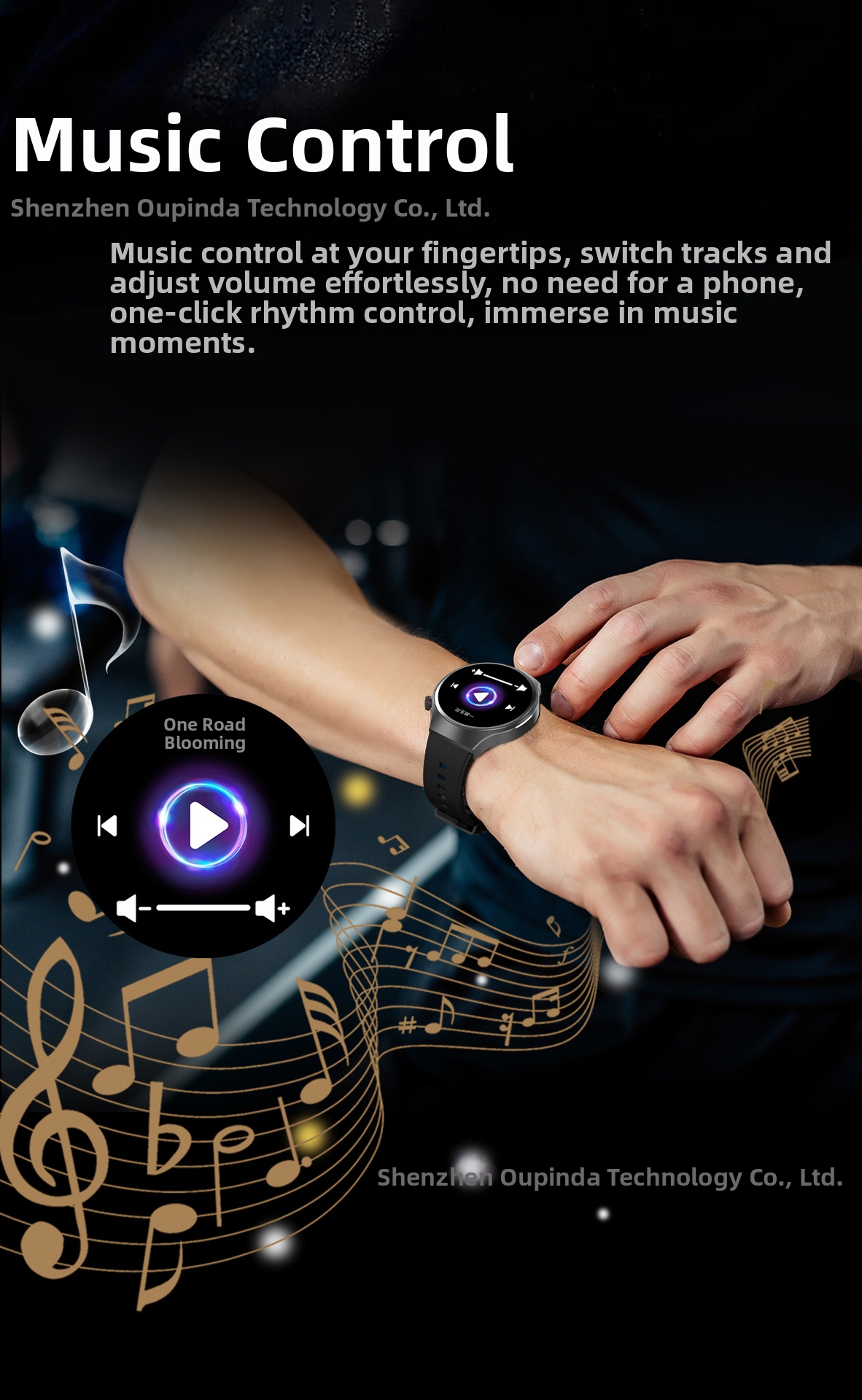 Smartwatch bluetooth impermeabile sportiva con cardiofrequenzimetro_voghion.com