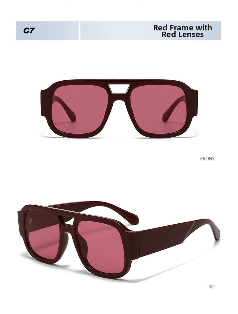 Aviator Sonnenbrille Für Herren Mit Uv-schutz Modisch Lässig_voghion.com