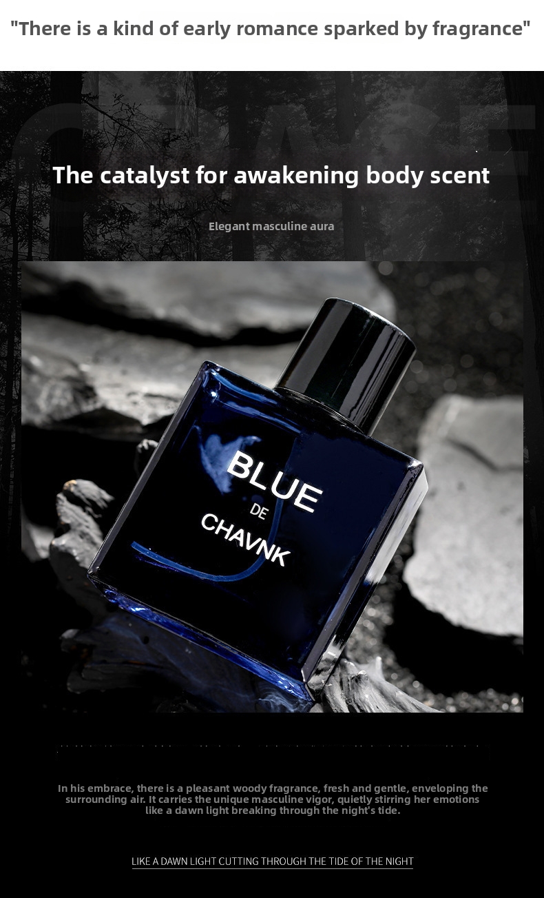 Eau de Cologne für Herren, Premium-Duft, leichter Marineblau_voghion.com