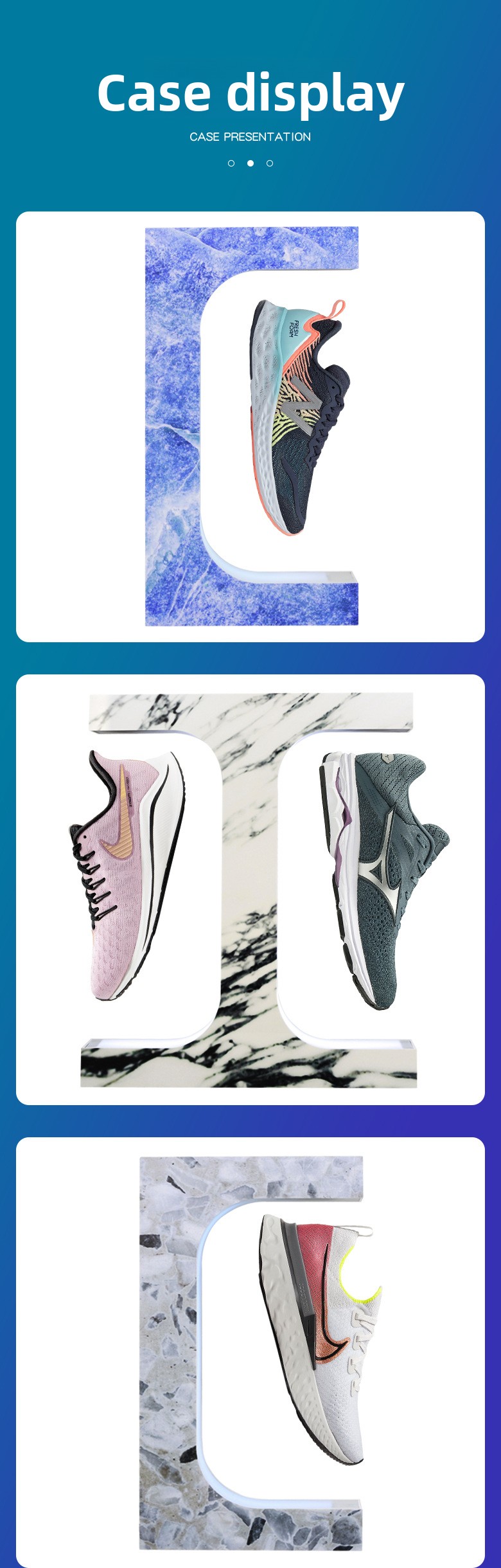 Maglev Rotating Led Shoe Display Stand For Store Exhibition_voghion.com