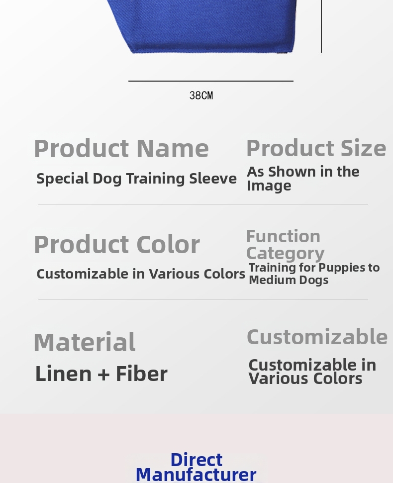 Dog Training Bite Sleeve For Large Dogs Agility Training Gear_voghion.com