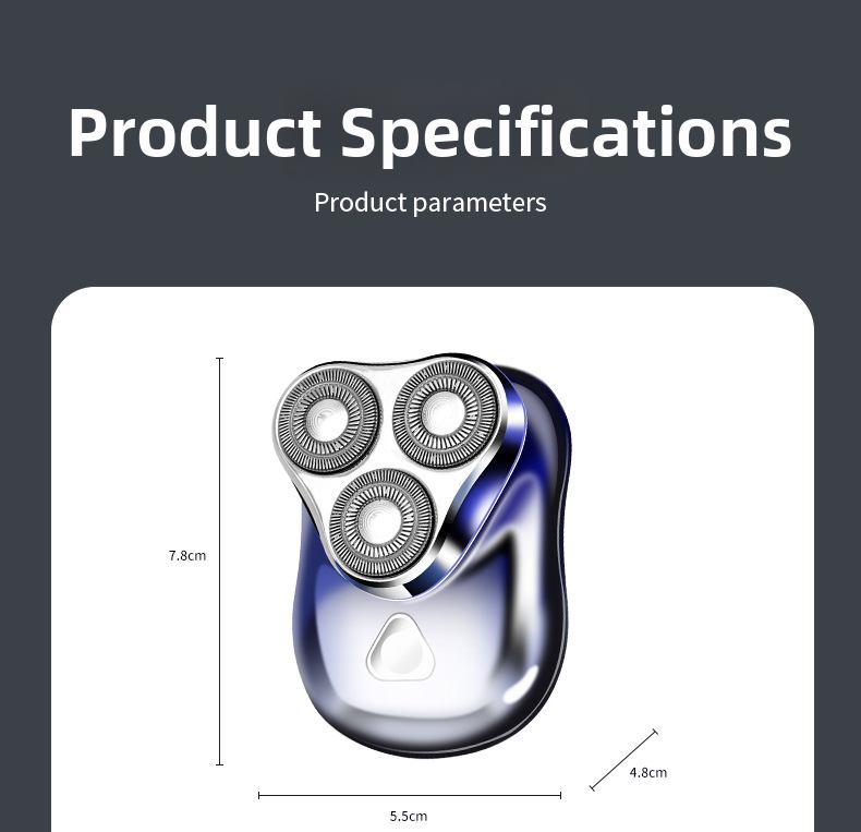 Elektrisch scheerapparaat voor heren draagbare mini trimapparatuur_voghion.com