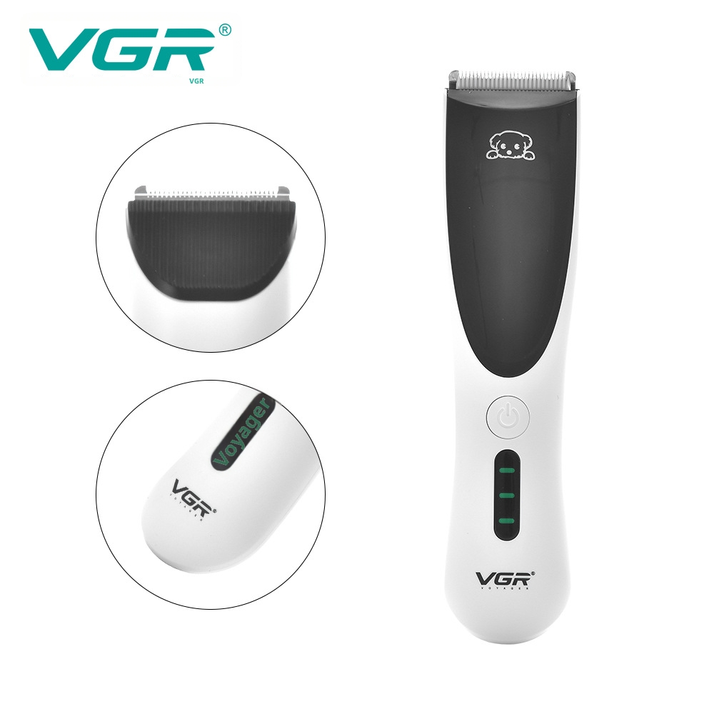 Cortapelos de alta potencia para mascotas, ideal para uso doméstico y en tiendas de mascotas. Recortadora de pelo para mascotas totalmente lavable._voghion.com