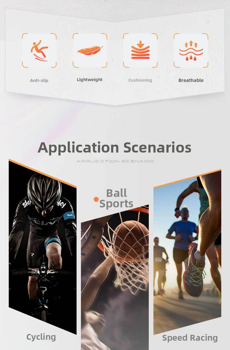 Professional Badminton Socks Thickened Terry Sole Non-slip Sports_voghion.com