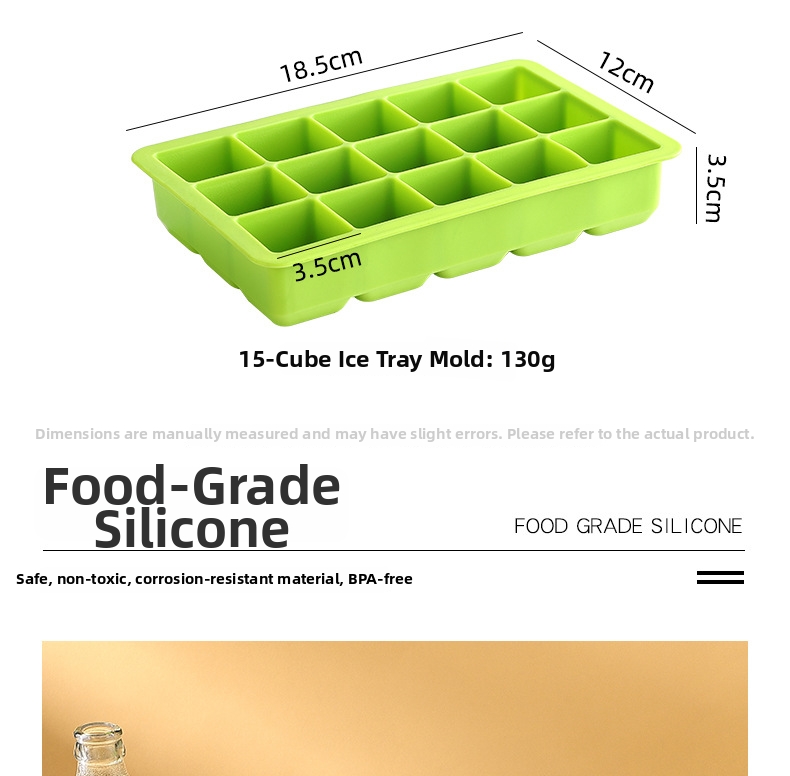 Silikon Eiswürfelform Für Küche Wiederverwendbare Eisform_voghion.com