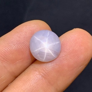 6.25 karat No Burning Starlight Sapphire Bare Stone Diameter 12mm Grc International Certificate Support Look at Goods