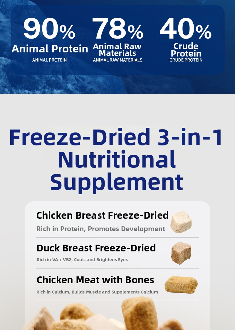 Snow mountain torrfoder för katter med lax och högt protein_voghion.com