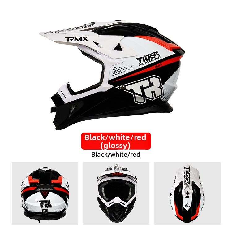 Motorrad Rennhelm Full Face Für Damen Und Herren Dual Use_voghion.com