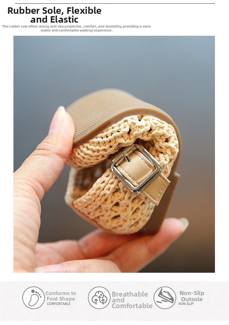 Atmungsaktive Strick Babyschuhe Erstlingsschuhe Mit Weichsohle_voghion.com
