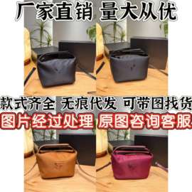 缪家设计撞色饺子包韩系女布包编绳饭盒包通勤百搭单肩斜挎手提包