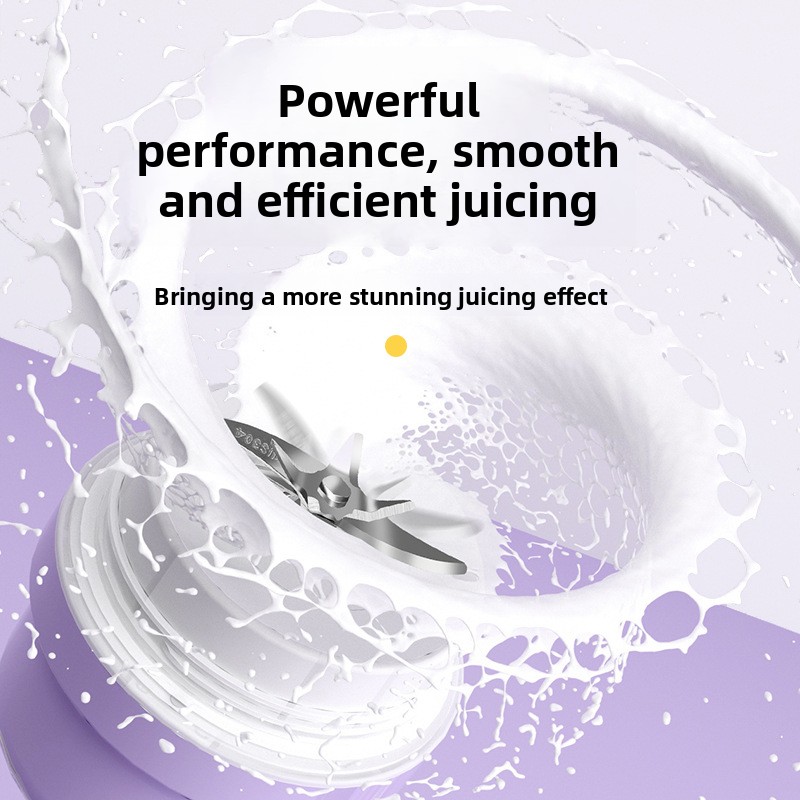 Juicer Electric Portable Mini Direct Drinking 009 Water Cup Outdoor Multifunctional Small Wireless Fruit And Vegetable Juicing Cup_voghion.com