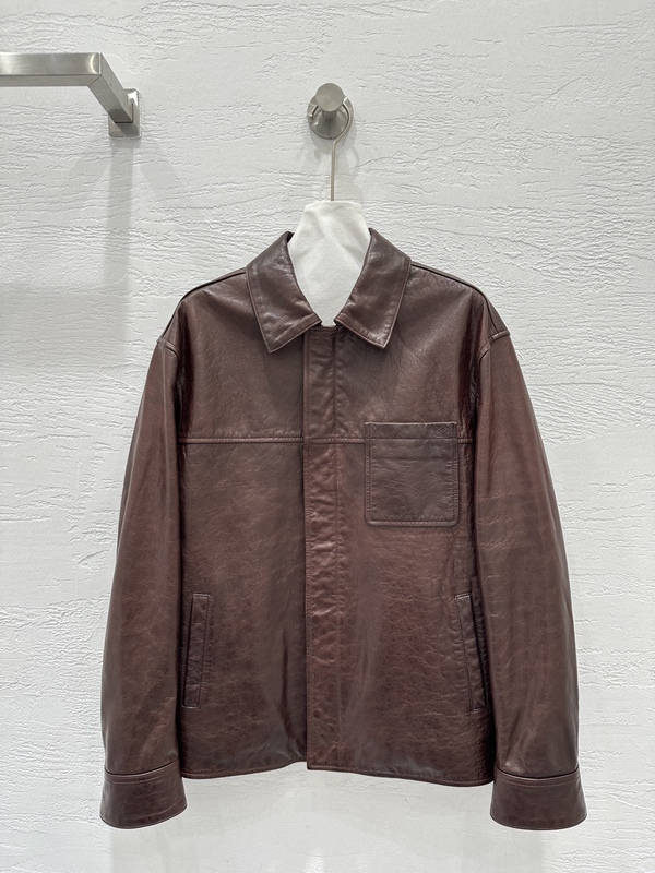 Wang Yibo Celebrity Style 2025 Autumn and Winter Genuine Sheepskin Jacket for Women, Vintage Lazy Style Loose Layered Leather Coat Wang Yibo Celebrity Style 2025 Autumn and Winter Genuine Sheepskin Jacket for Women, Vintage Lazy Style Loose Layered Leather Coat