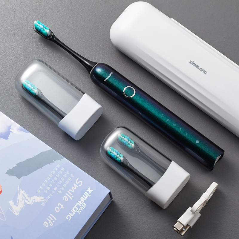 Sonic Electric Toothbrush Soft Bristle Gift Set Large Packaging Home Personal Care Appliances_voghion.com