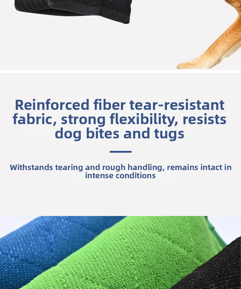 Triangular Target Chew Pillow Dog Training Toy Durable Jute Bite Chew Pillow_voghion.com