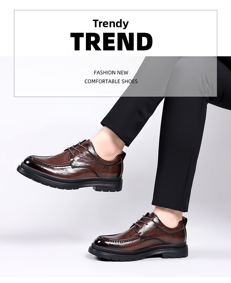 Pantofi casual pentru bărbați din piele pentru work și business_voghion.com