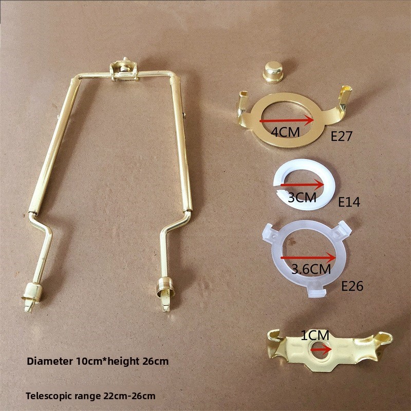 Lampada da tavolo Lampada da terra Lampada in cristallo Galvanotecnica Corno Cremagliera Harvard Supporto Paralume Supporto Accessori per l'illuminazione_voghion.com