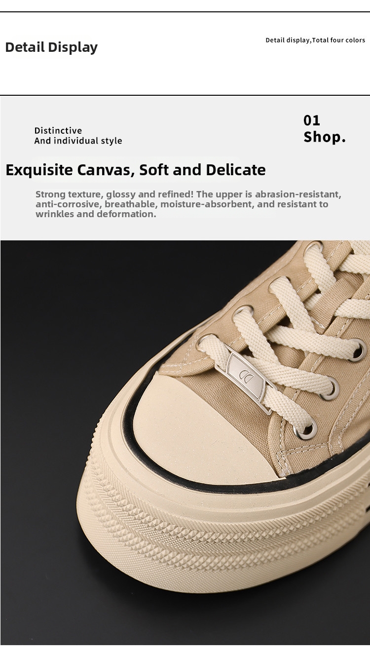 Sommar canvas mules för damer platta sandaler med stängd tå_voghion.com