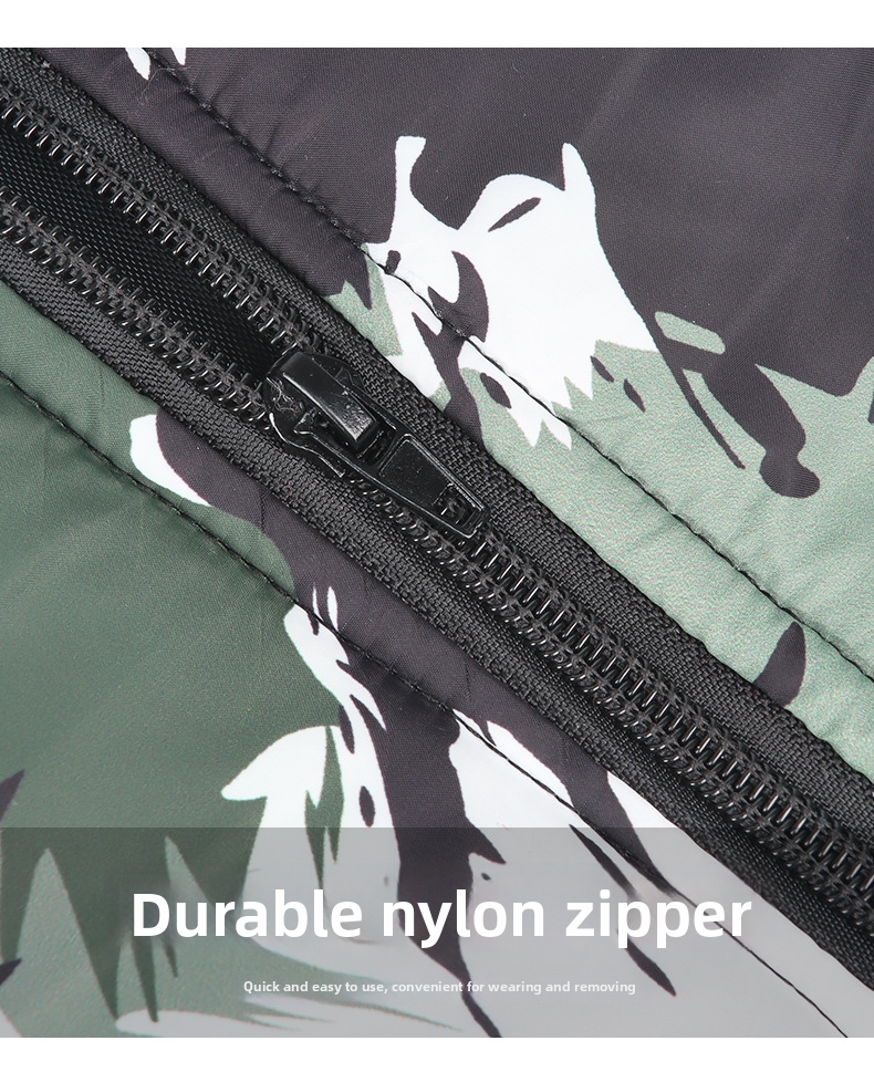 Winter Windproof Dog Jacket Reflective Padded Vest For Large Dogs_voghion.com