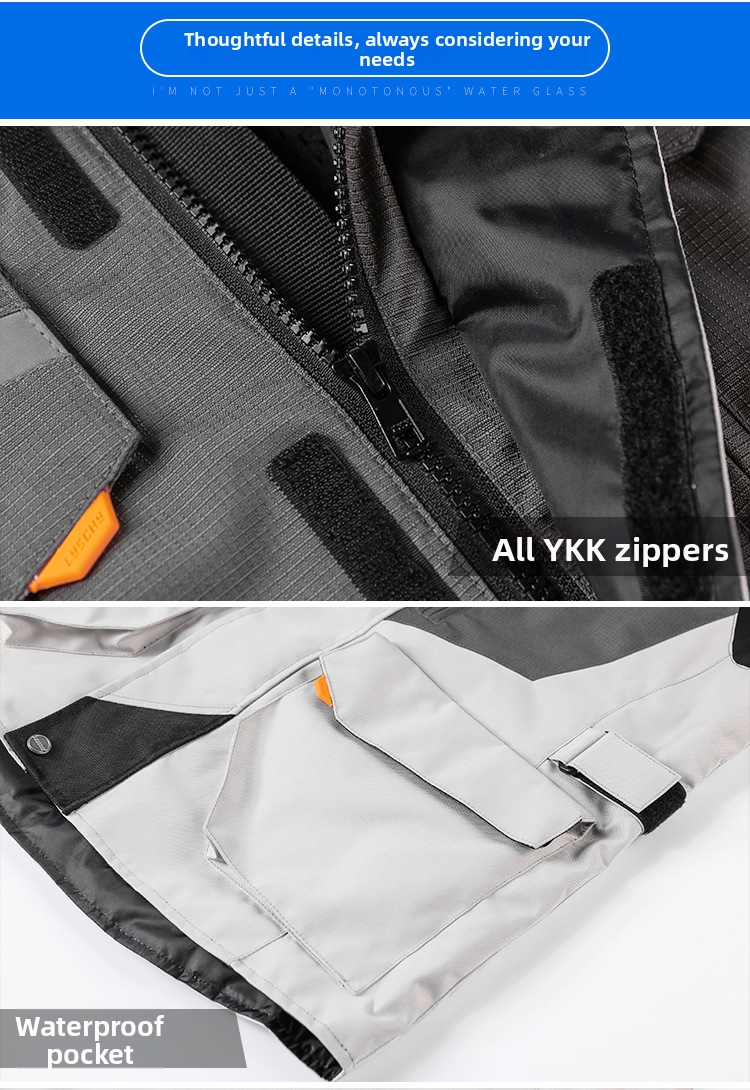 Motorjas racing waterdicht winter rally rijuitrusting dames heren_voghion.com