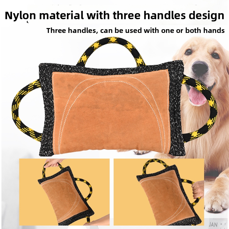 Pet Training Supplies Dog Chew Pillows Targets Bags Suede Tear Resistant Fabric For Dog Training_voghion.com