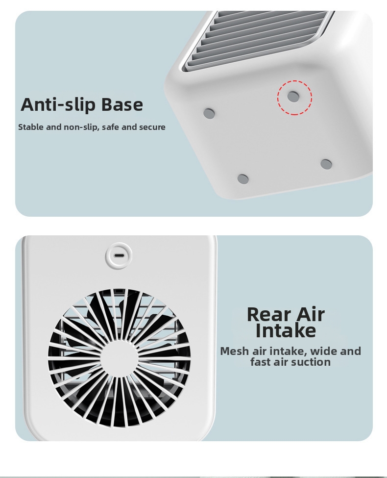 Mini Luftkühler Tischventilator Mit Befeuchter Für Zuhause_voghion.com
