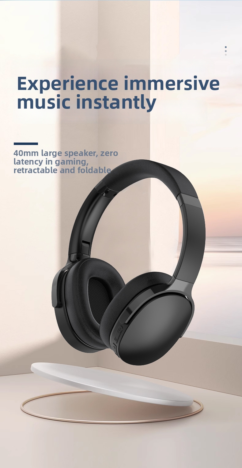 Écouteurs Bluetooth sans fil avec effets sonores multiples, longue autonomie, compatibles avec les vêtements et les téléphones portables, destinés à l'exportation_voghion.com