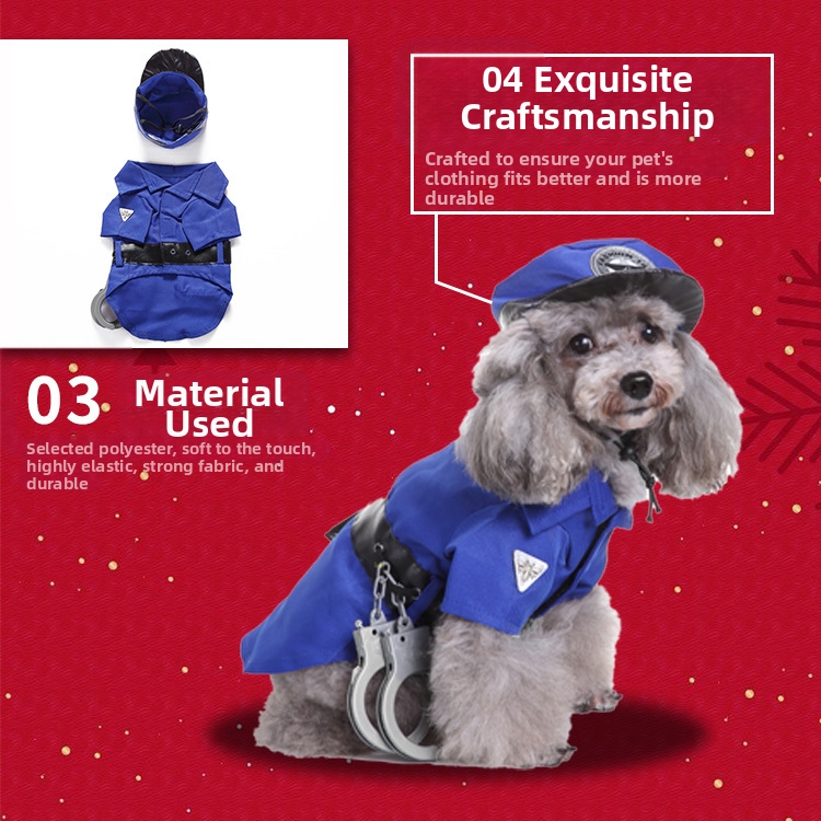 Pet Dog Pumpkin Knitted Sweater Costume Wizard Outfit Christmas Holiday Doggie Clothes Size Small Medium Large X-Large_voghion.com