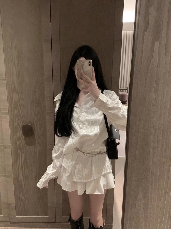 [不支持退换]雕家满天星老花醋酸绸缎衬衫】 精致又优雅复古|undefined