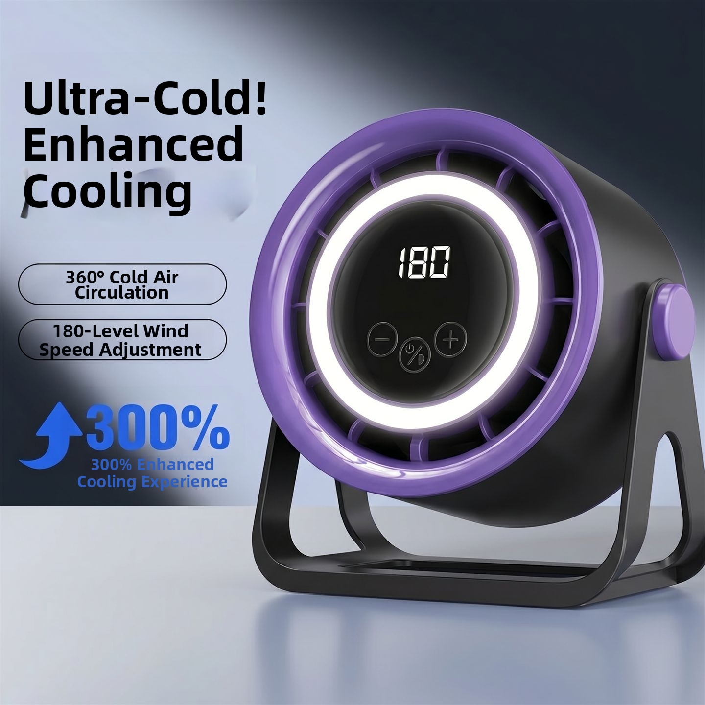 Air Circulator Fans Wholesale For Home Office Desks Bedrooms Dormitories With Lighting_voghion.com