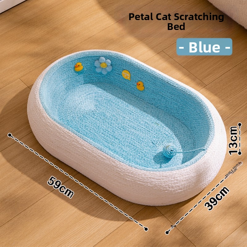 Extra Large Cat Scratching Board Wear Resistant Lint Free Integrated Cat Bed Anti Scratch Sofa Sharpening Supplies For Cats_voghion.com