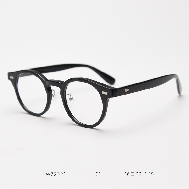 Retro Mode Brillengestelle Für Damen Und Herren Transparent_voghion.com