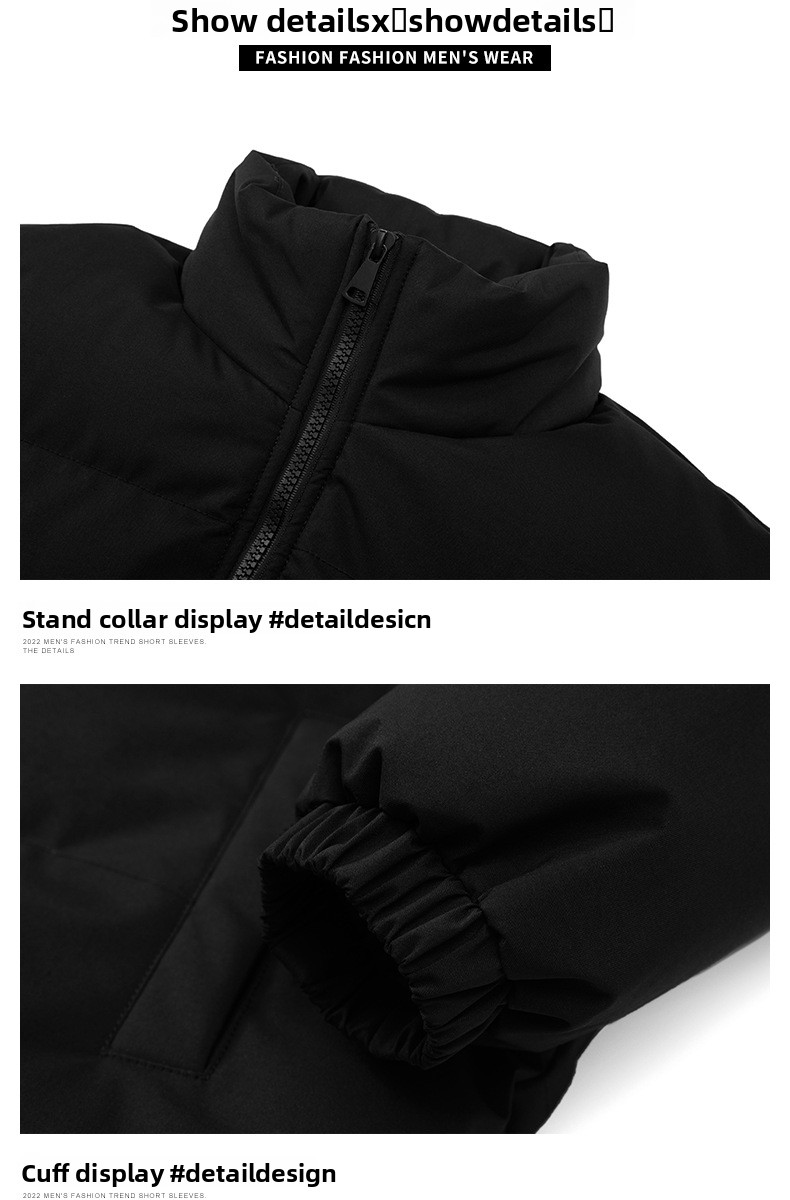 Cotton Jackets For Men And Women, 2024 New Cotton Jackets, Winter Clothes, Stand Up Collars, Bread_viptrois.com