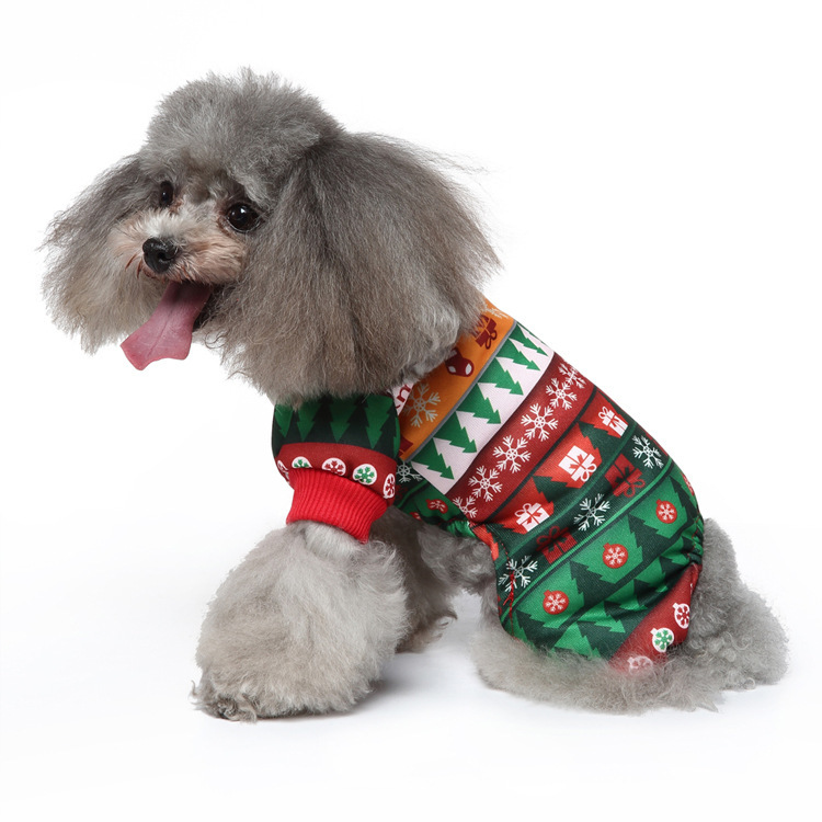 Nieuwjaars- en kerstbenodigdheden voor huisdieren, universele capes en tuigjes voor grote en kleine honden, populaire artikelen voor honden_voghion.com