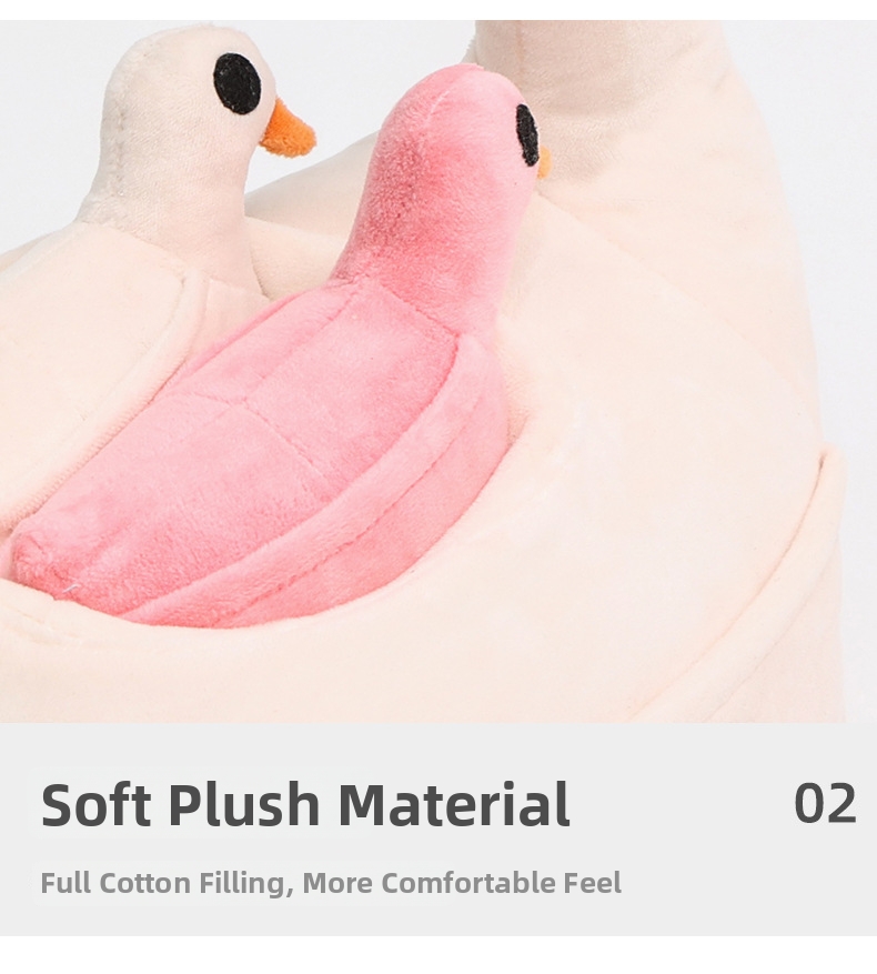 Interactive Pet Goose Dog Snuffle Toy For Training And Enrichment_voghion.com
