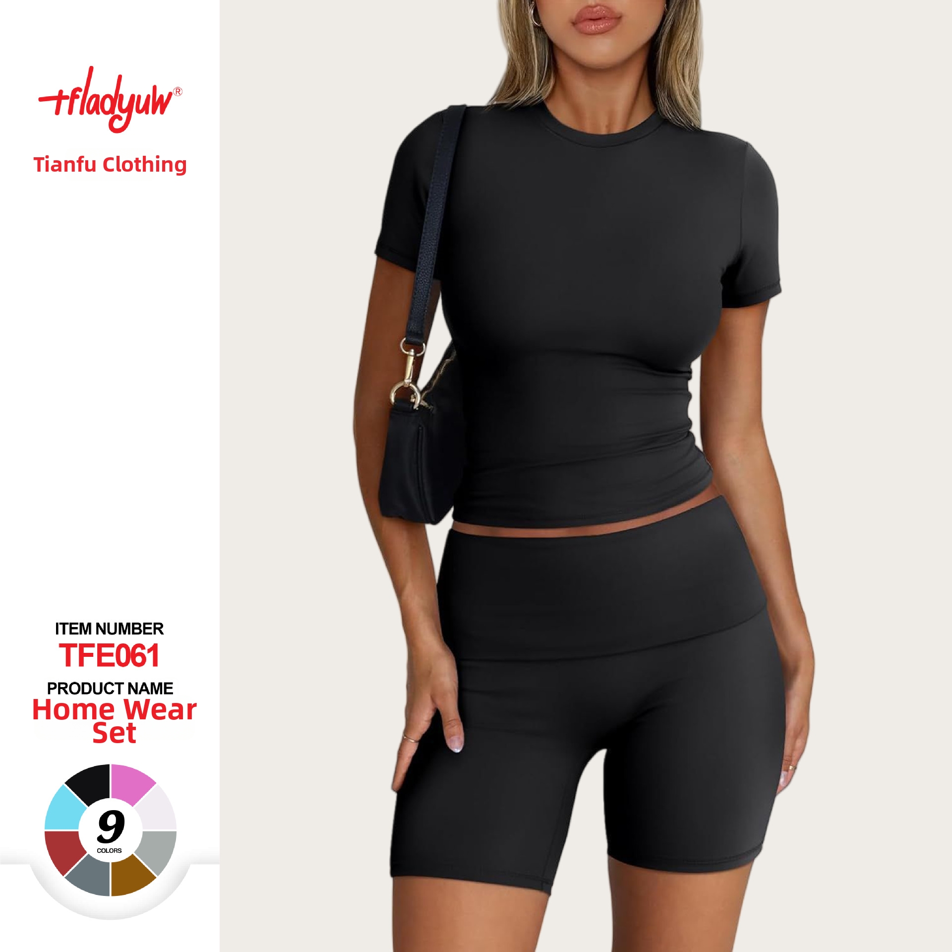 Modal Cotton Lounge Set For Women - Stretchy Short Sleeve Tee And Shorts Comfy Outfit Versatile Two-Piece Design_voghion.com