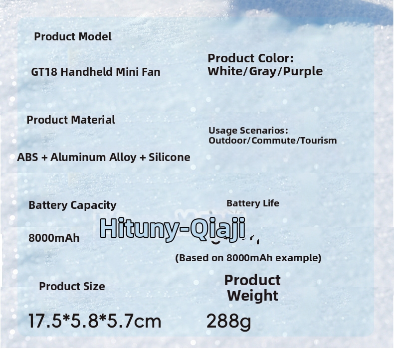 Portable Handheld Cooling Fan Usb Semiconductor Cooler White_voghion.com