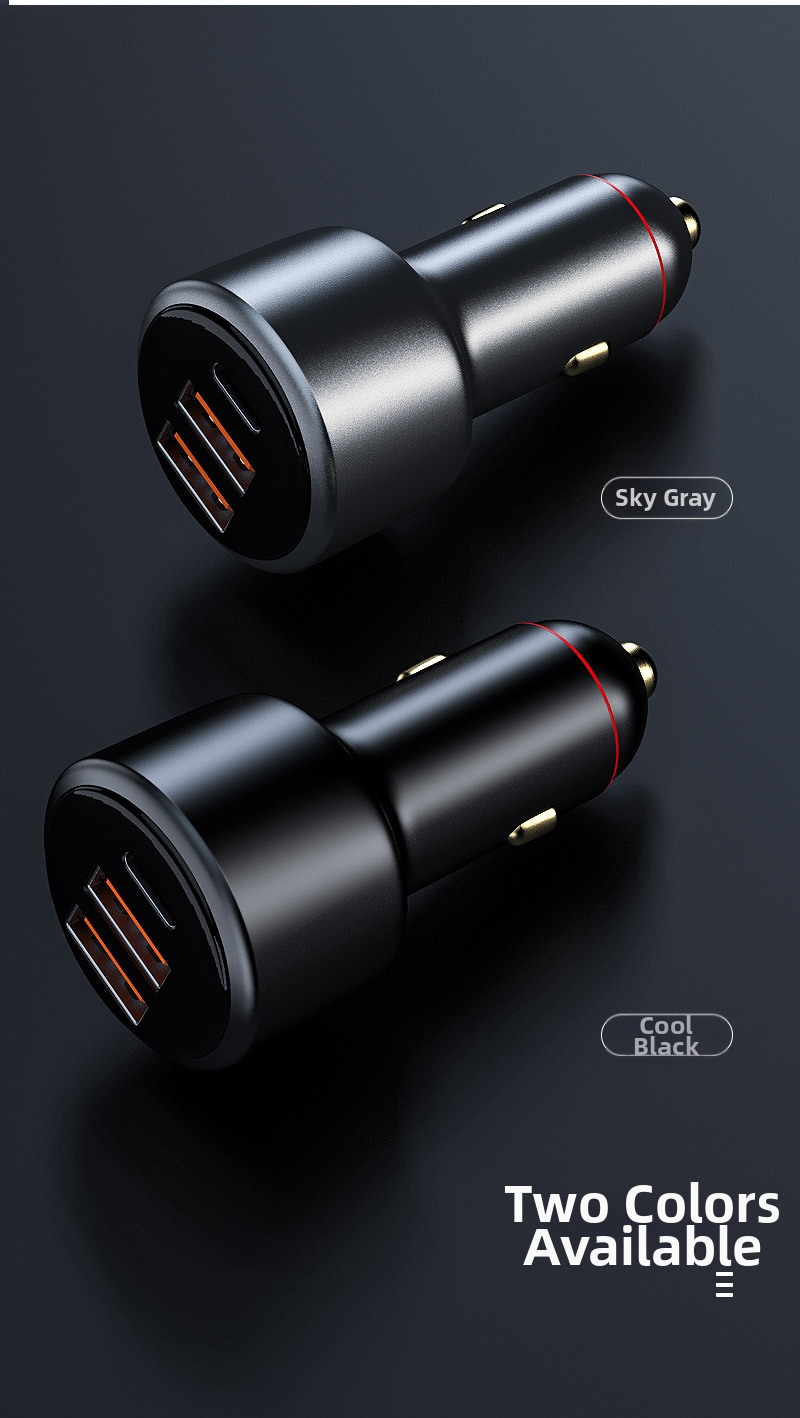 Kfz-ladegerät Mit Schnellladefunktion Pd 100w Handy Autoadapter_voghion.com