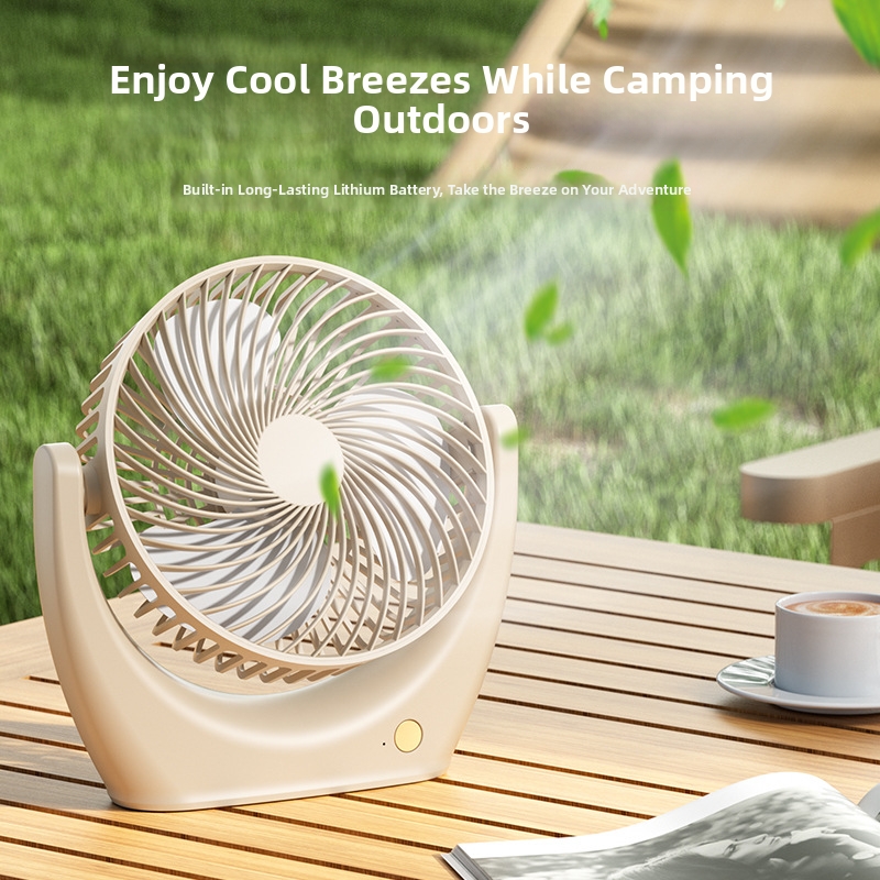Mini ventilatore USB ad alto flusso d'aria, portatile, con clip, ideale per lampada da scrivania, casa e ufficio._voghion.com