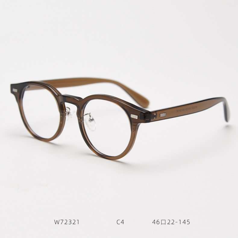 Retro Mode Brillengestelle Für Damen Und Herren Transparent_voghion.com