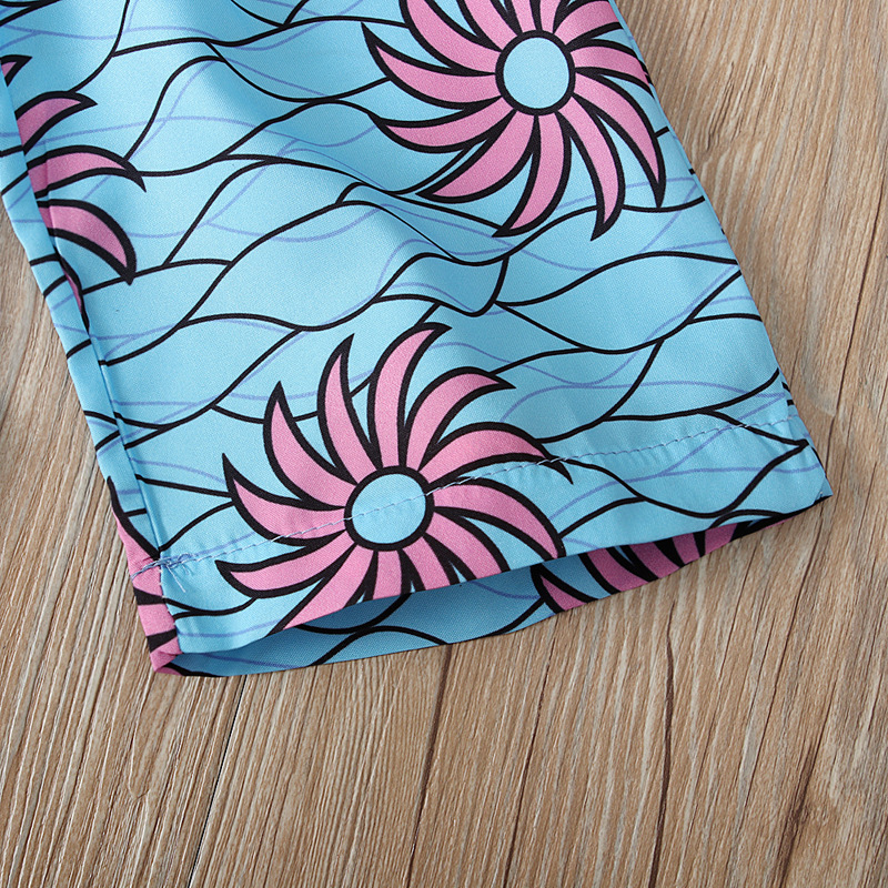 Girls Summer Ruffled Off-shoulder Bodysuit And Headband Set_voghion.com